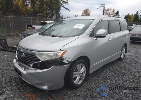 2012 Nissan Quest Le from USA, damaged, VIN JN8AE2KP3C9037589